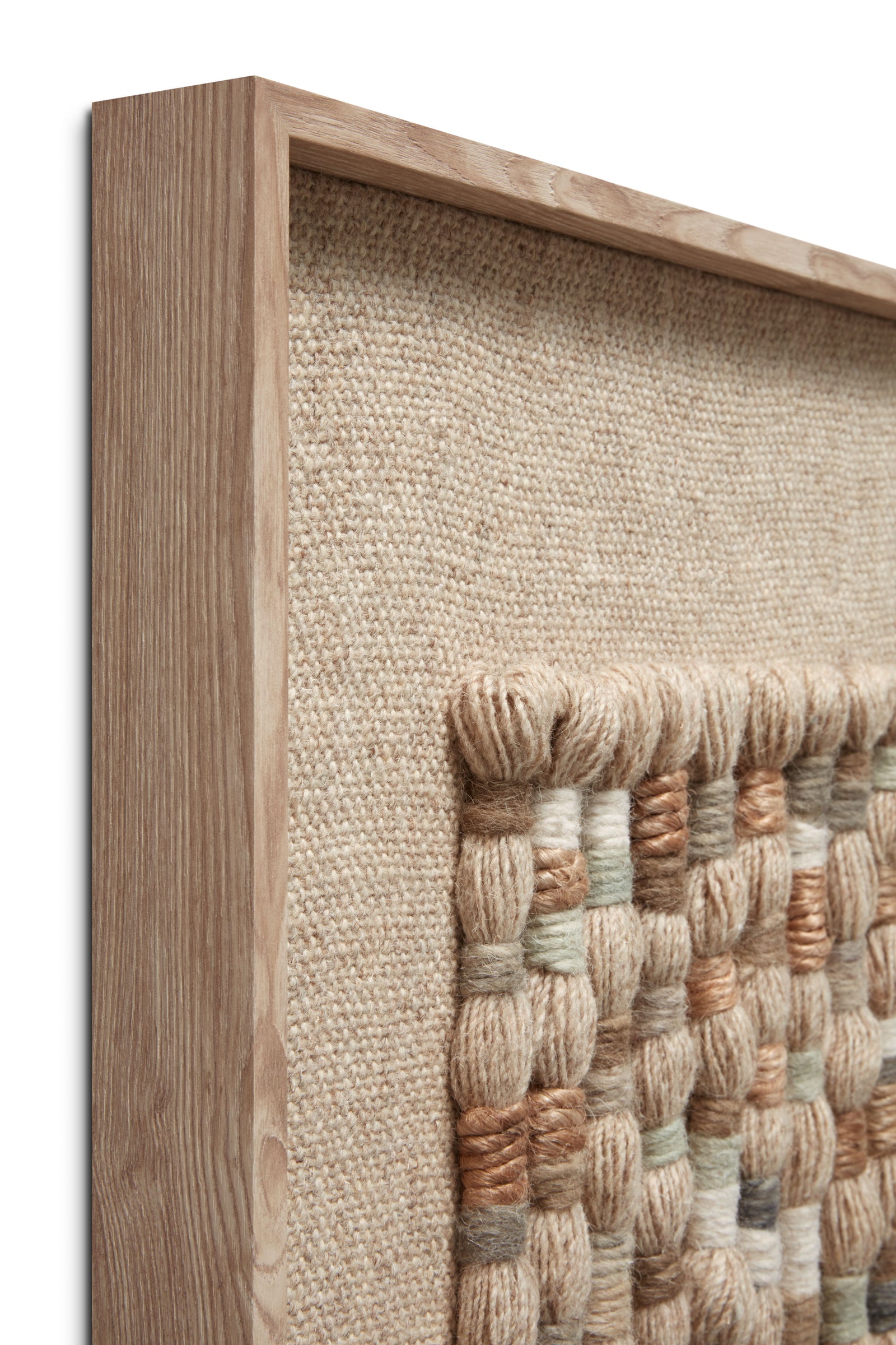 Fresh Air Beige / Blue Rug Art — a Loloi artwork at Laurie Yapp Home.