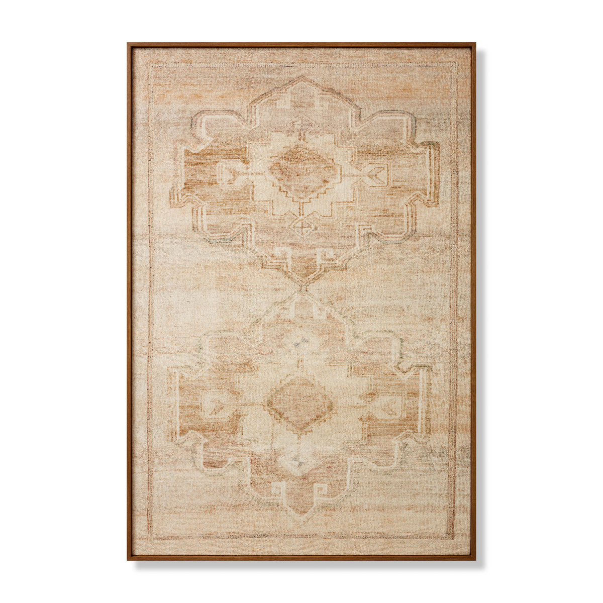 Florence Ivory / Beige Rug Art — a Loloi artwork at Laurie Yapp Home.