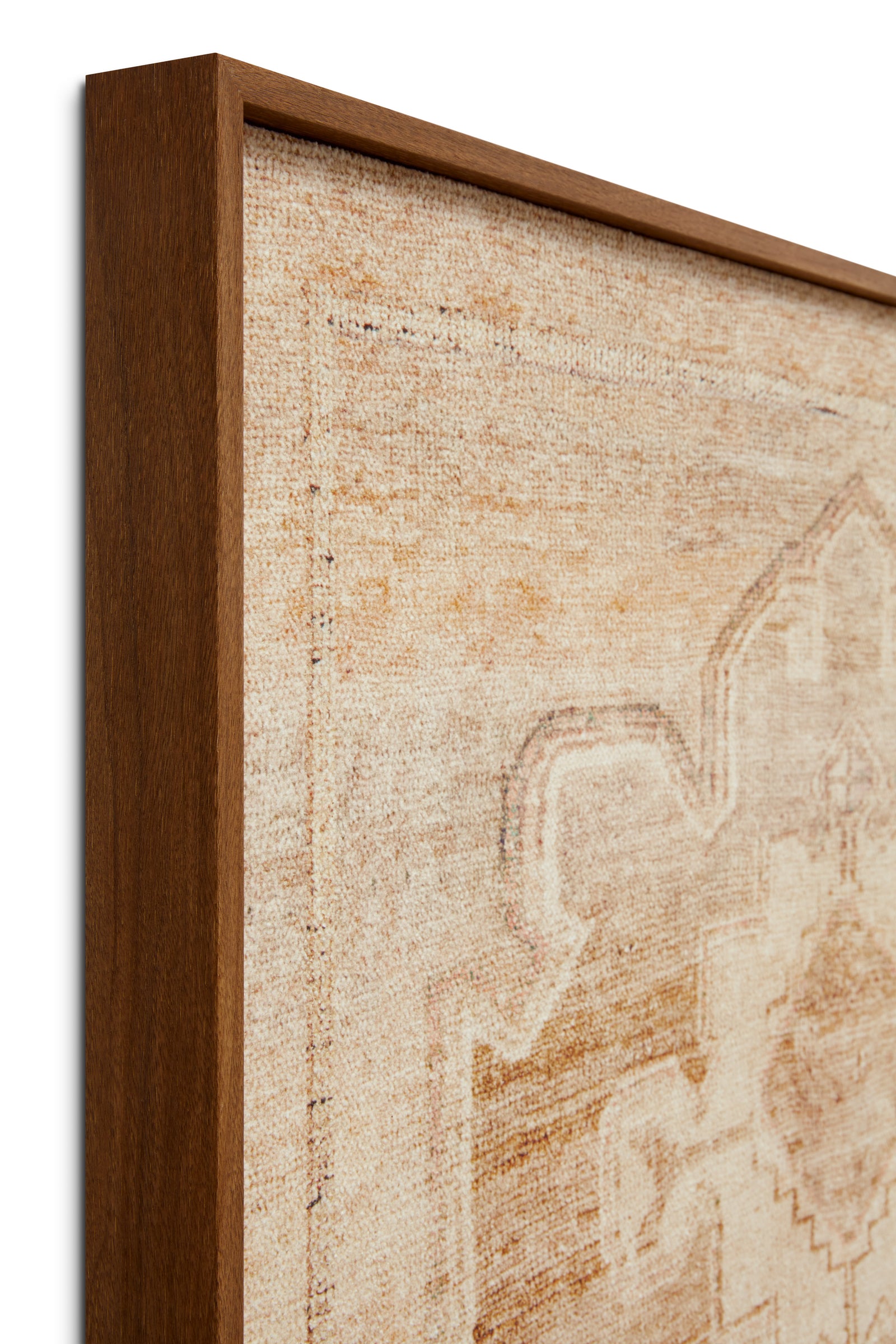 Florence Ivory / Beige Rug Art — a Loloi artwork at Laurie Yapp Home.