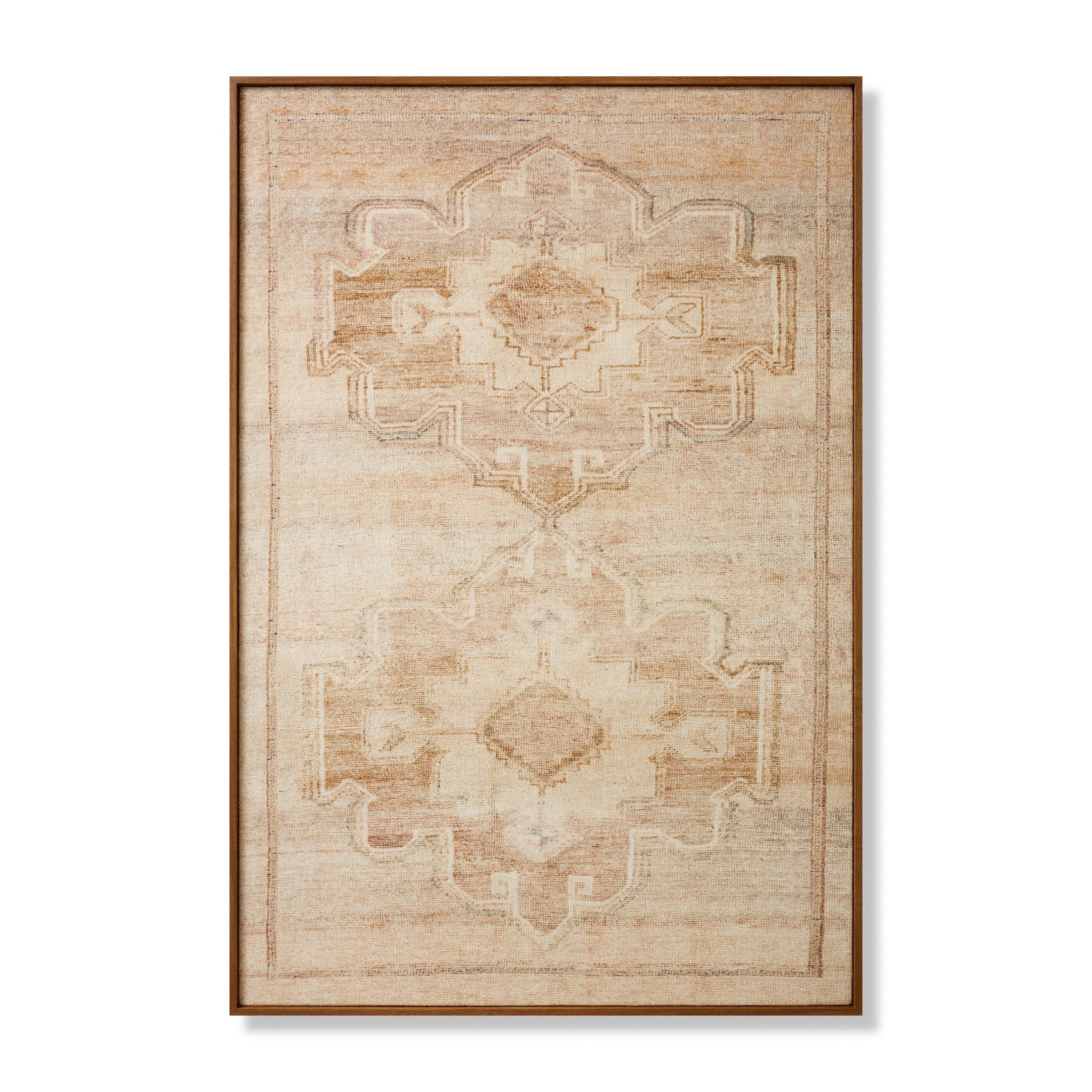 Florence Ivory / Beige Rug Art — a Loloi artwork at Laurie Yapp Home.