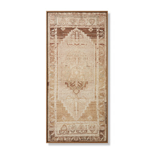 Bayonne Ivory / Brown Rug Art — a Loloi artwork at Laurie Yapp Home.
