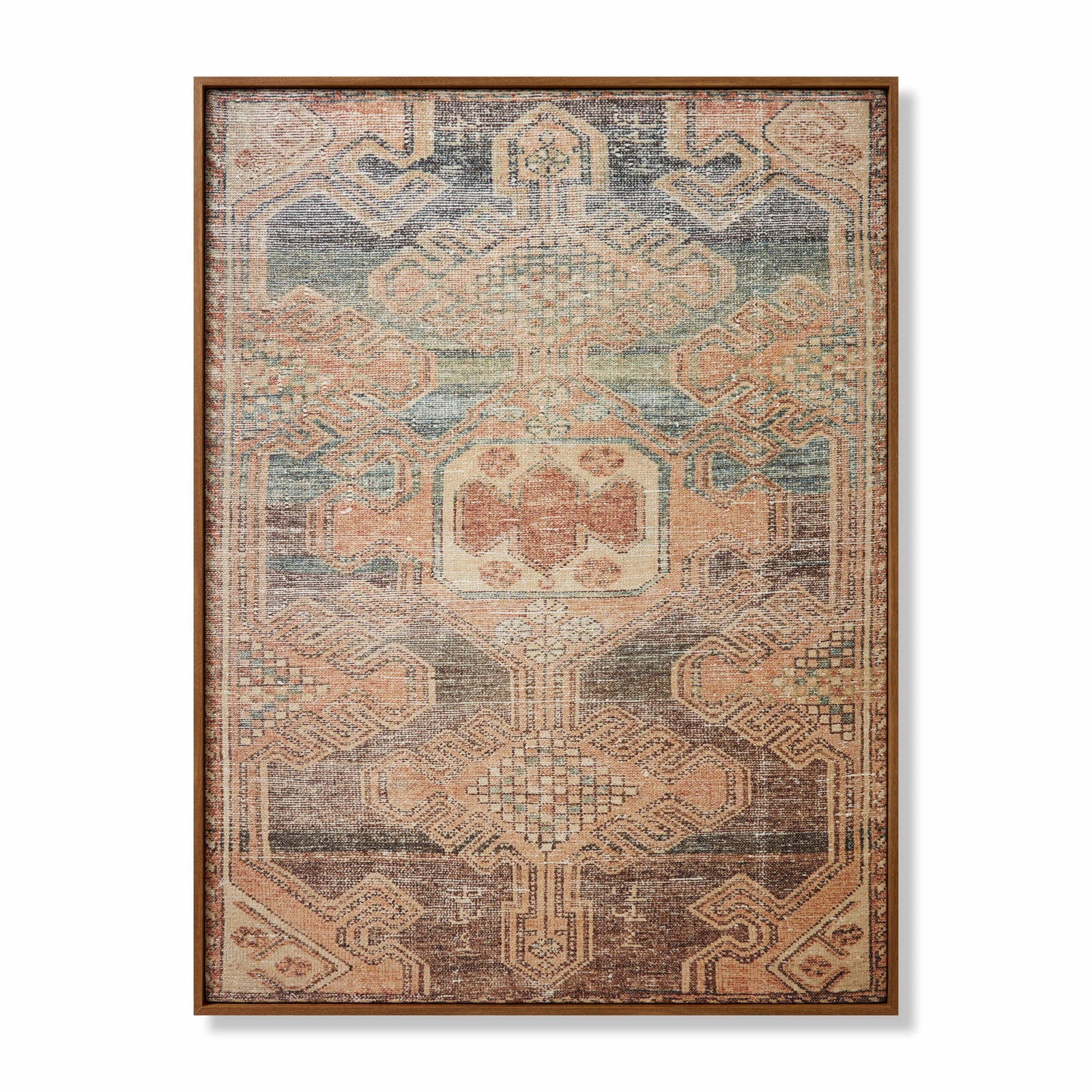 Saint Elizabeth Gold / Multi Rug Art — a Loloi artwork at Laurie Yapp Home.