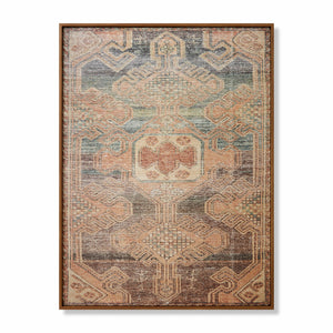 Saint Elizabeth Gold / Multi Rug Art — a Loloi artwork at Laurie Yapp Home.