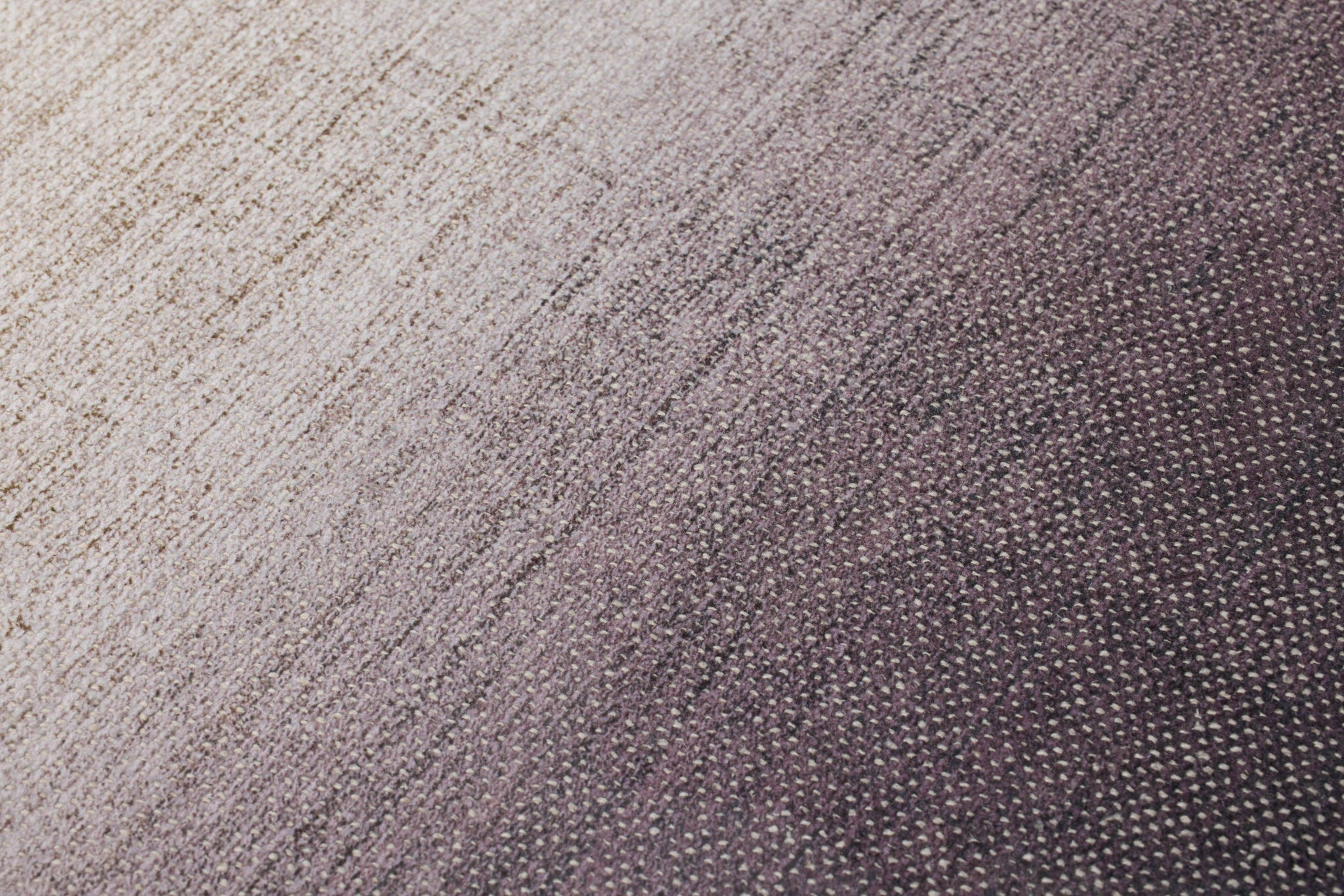 Bacch Purple / Beige Rug Art shown from a different angle to reveal its pattern.