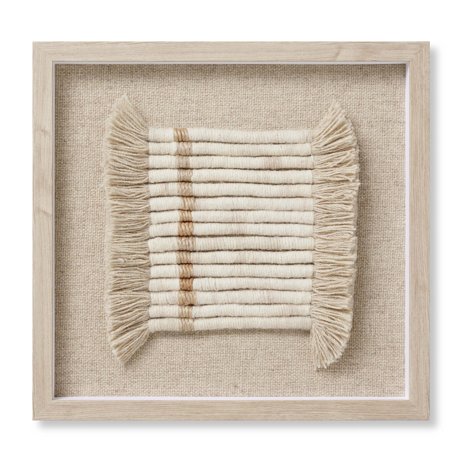 All Coiled Up Ivory / Natural Rug Art — a Loloi artwork at Laurie Yapp Home.