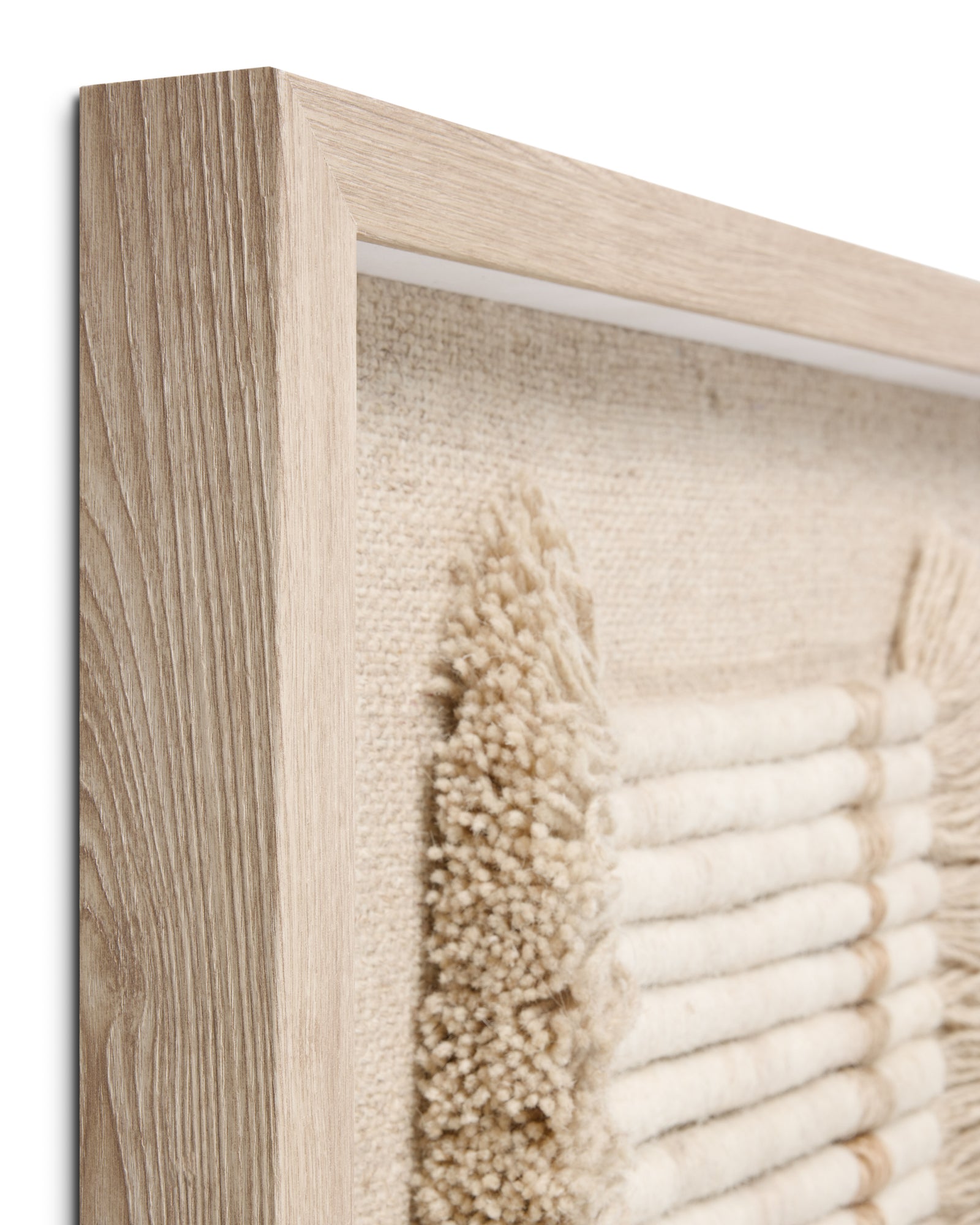 All Coiled Up Ivory / Natural Rug Art — a Loloi artwork at Laurie Yapp Home.