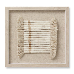 All Coiled Up Ivory / Natural Rug Art — a Loloi artwork at Laurie Yapp Home.