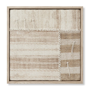 Patchwork B Beige / Brown Rug Art — a Loloi artwork at Laurie Yapp Home.