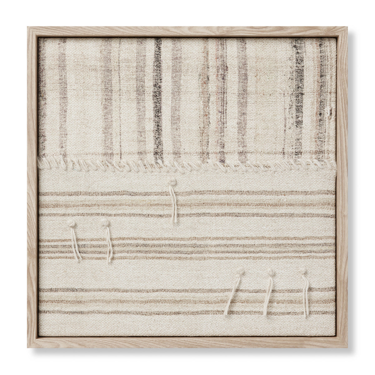 Patchwork C Beige / Brown Rug Art — a Loloi artwork at Laurie Yapp Home.