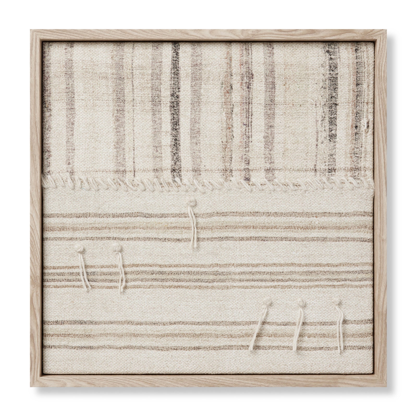 Patchwork C Beige / Brown Rug Art — a Loloi artwork at Laurie Yapp Home.