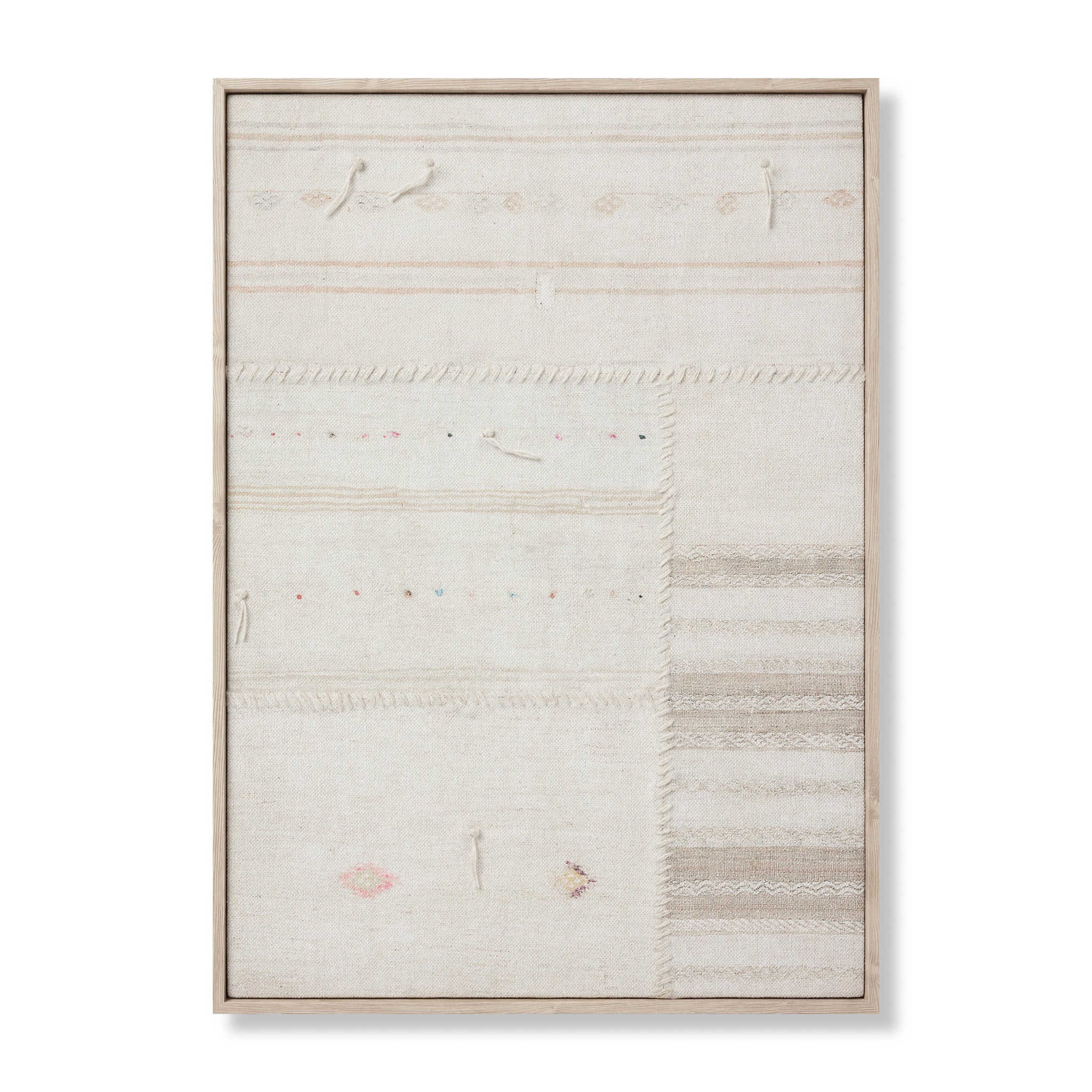 Rejuvinated Beige / Brown Rug Art — a Loloi artwork at Laurie Yapp Home.
