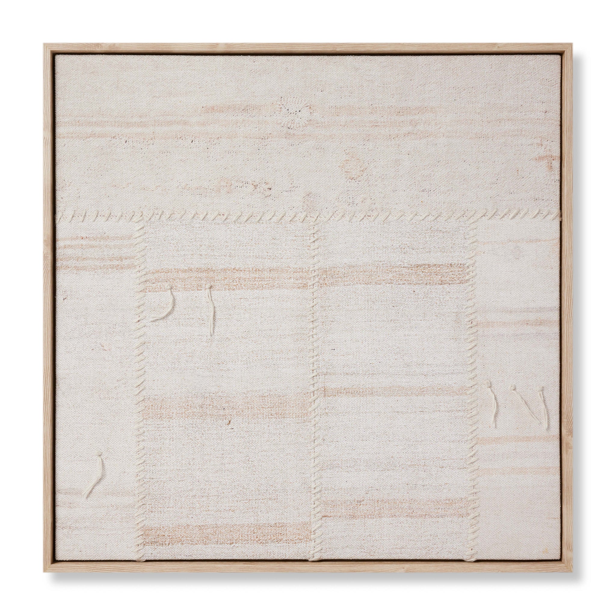Reimaged Beige / Ivory Rug Art — a Loloi artwork at Laurie Yapp Home.