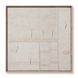 Revived Beige / Ivory Rug Art — a Loloi artwork at Laurie Yapp Home.