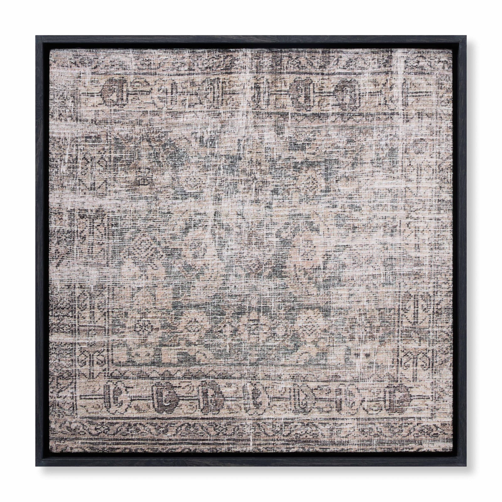 Bergamo Green / Multi Rug Art — a Loloi artwork at Laurie Yapp Home.