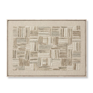 Perplexed Green / Ivory Rug Art — a Loloi artwork at Laurie Yapp Home.