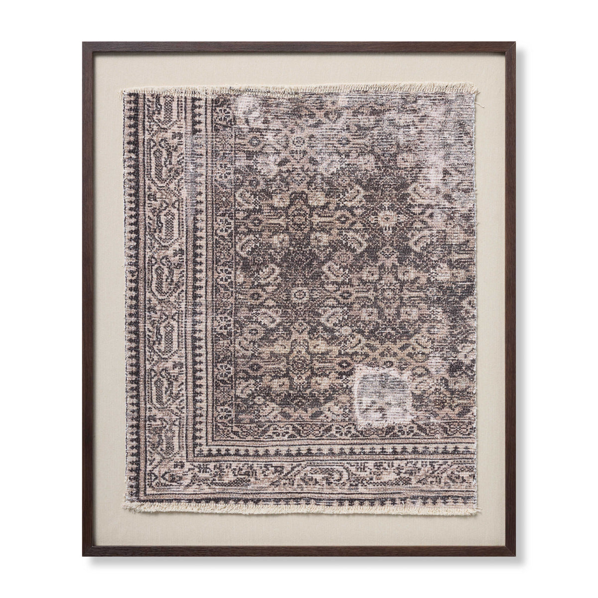 Jabel Brown / Beige Rug Art — a Loloi artwork at Laurie Yapp Home.