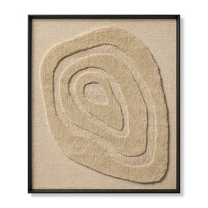 Oyster Of My Eye Beige / Beige Rug Art — a Loloi artwork at Laurie Yapp Home.