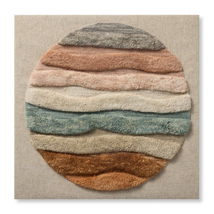 Radiant Horizon Multi Rug Art — a Loloi artwork at Laurie Yapp Home.