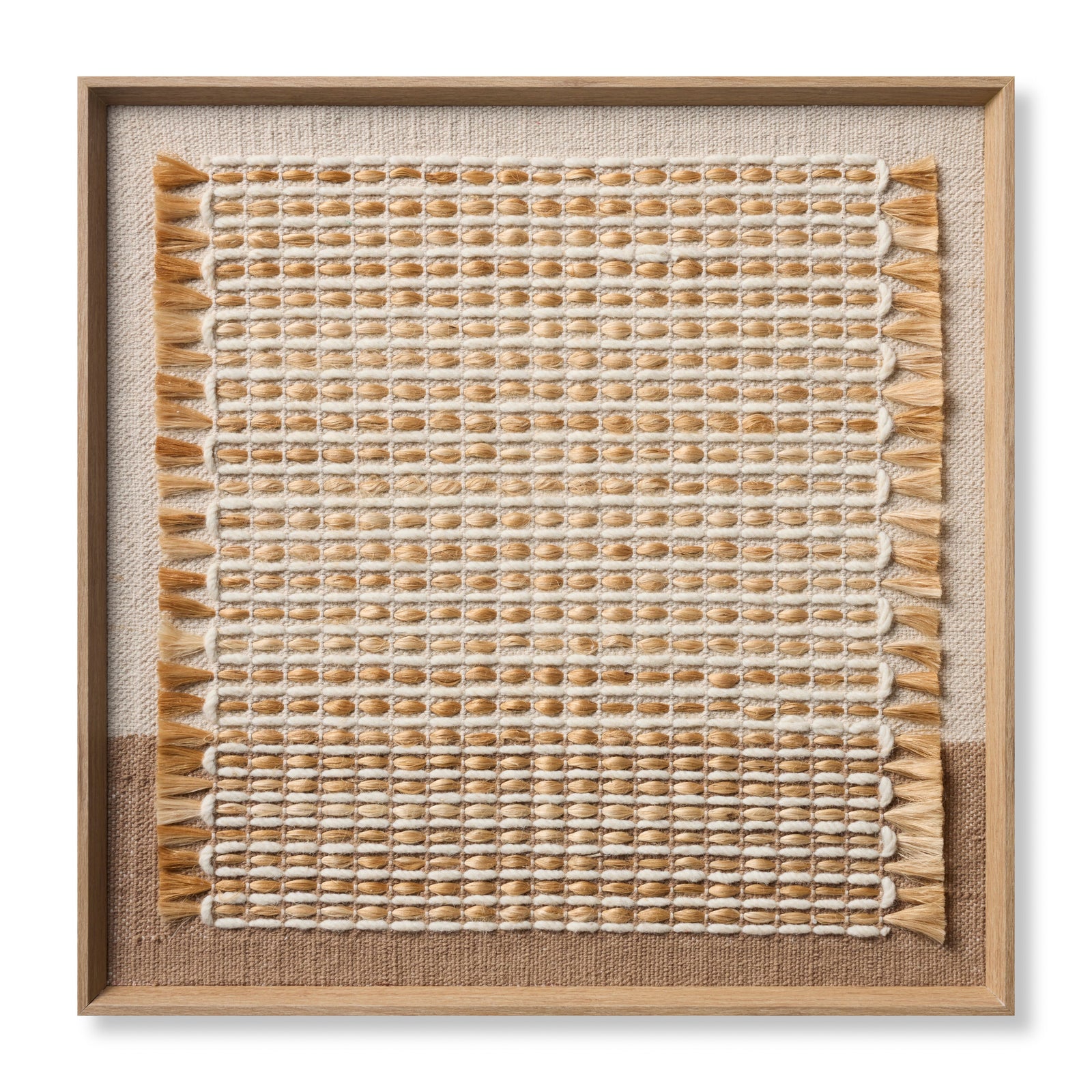 Shenandoah Beige / Brown Rug Art — a Loloi artwork at Laurie Yapp Home.