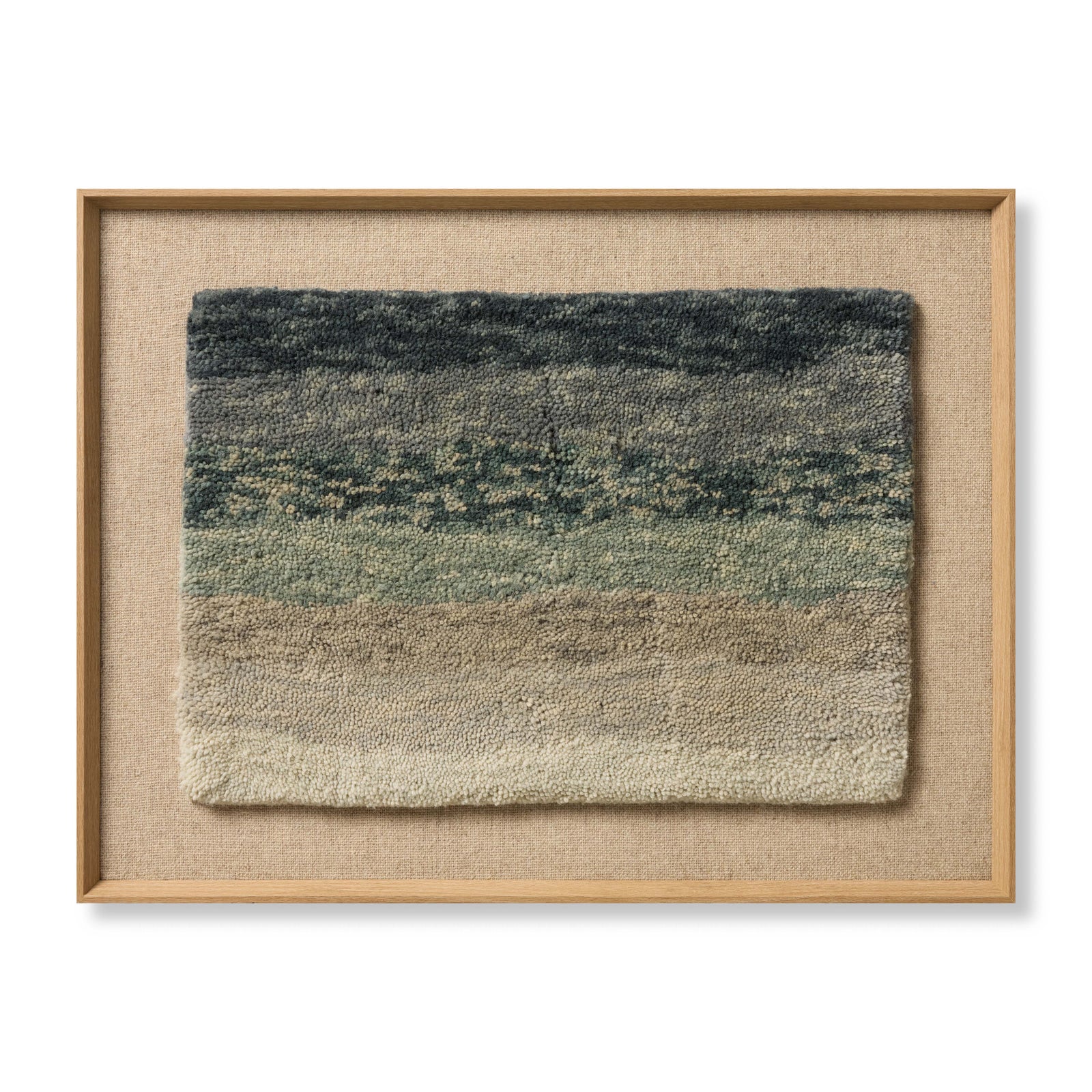 Atlantico Blue / Black Rug Art — a Loloi artwork at Laurie Yapp Home.
