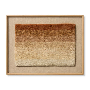 Indio Orange / Beige Rug Art — a Loloi artwork at Laurie Yapp Home.