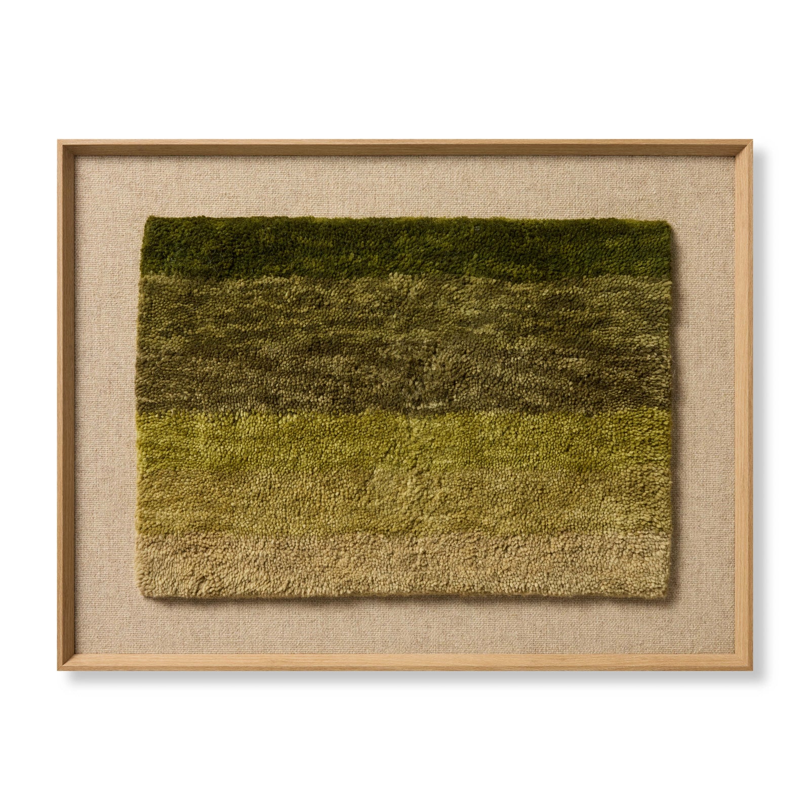 Pacifico Green / Beige Rug Art — a Loloi artwork at Laurie Yapp Home.