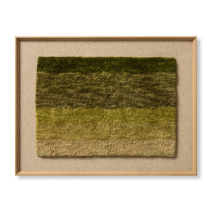 Pacifico Green / Beige Rug Art — a Loloi artwork at Laurie Yapp Home.