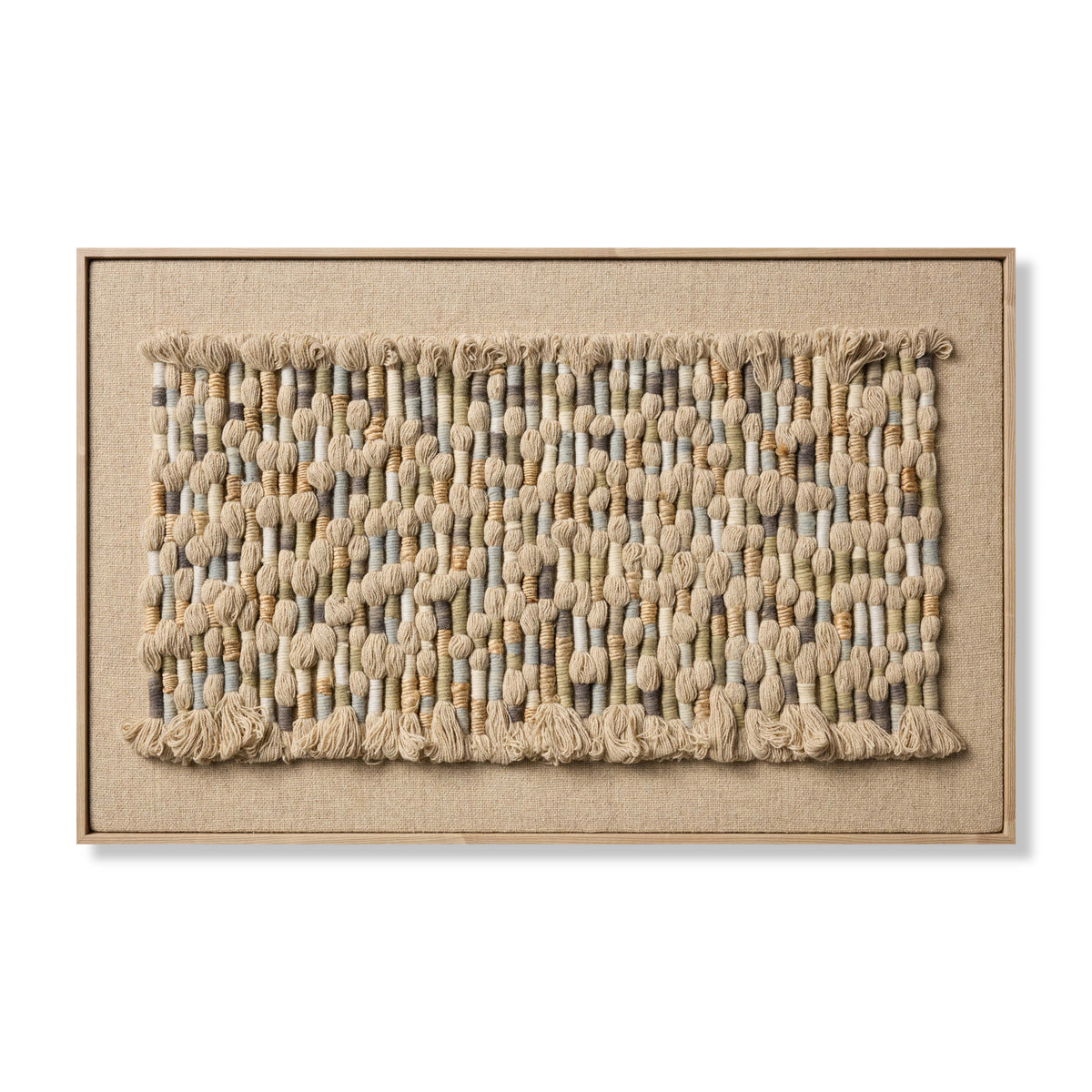 Braided Meadows Multi Rug Art — a Loloi artwork at Laurie Yapp Home.