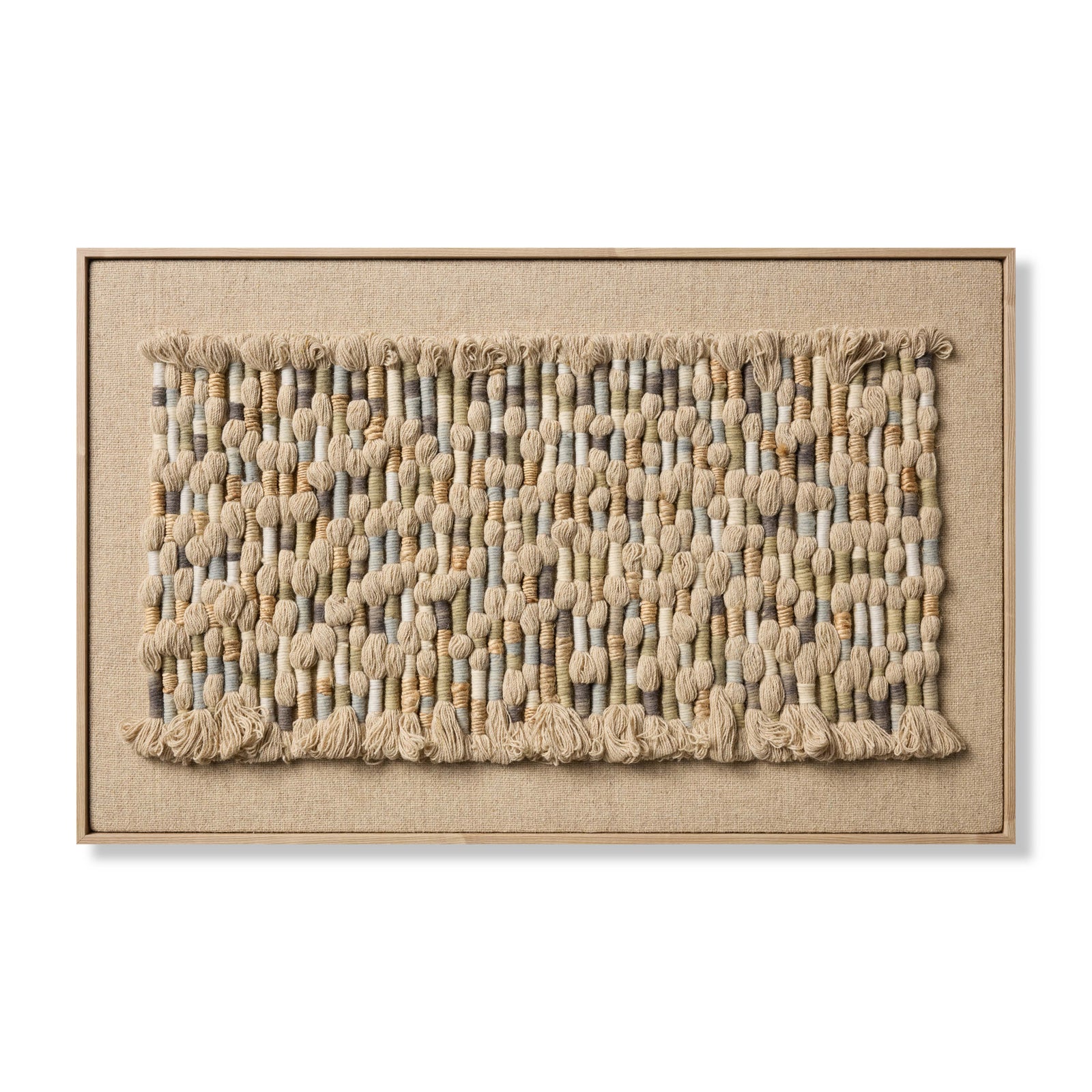 Braided Meadows Multi Rug Art — a Loloi artwork at Laurie Yapp Home.