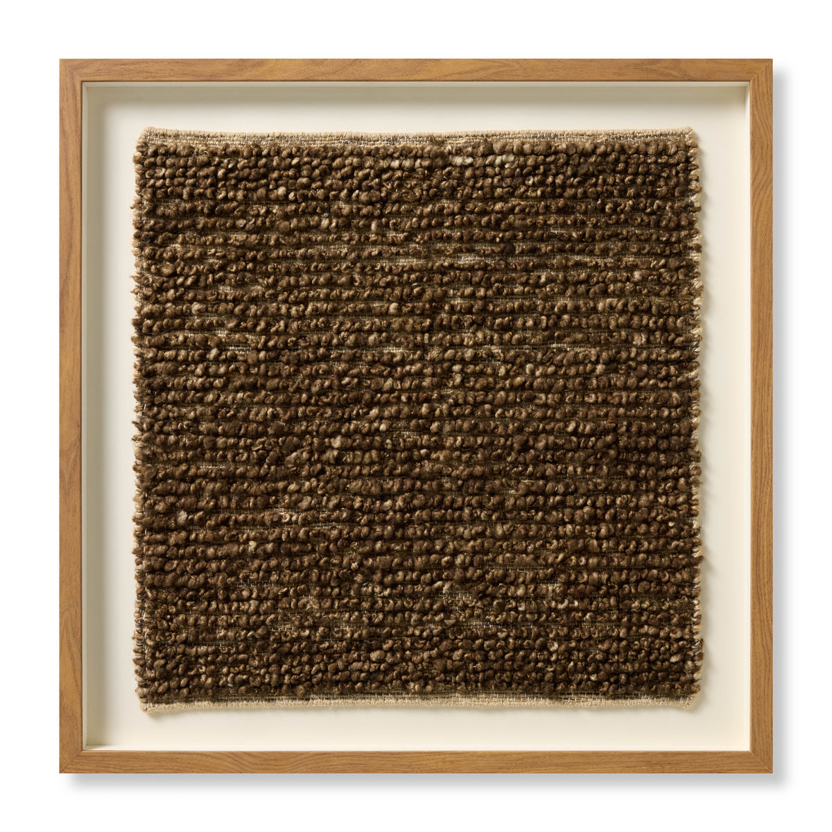 Coffee Bean Brown / Beige Rug Art — a Loloi artwork at Laurie Yapp Home.