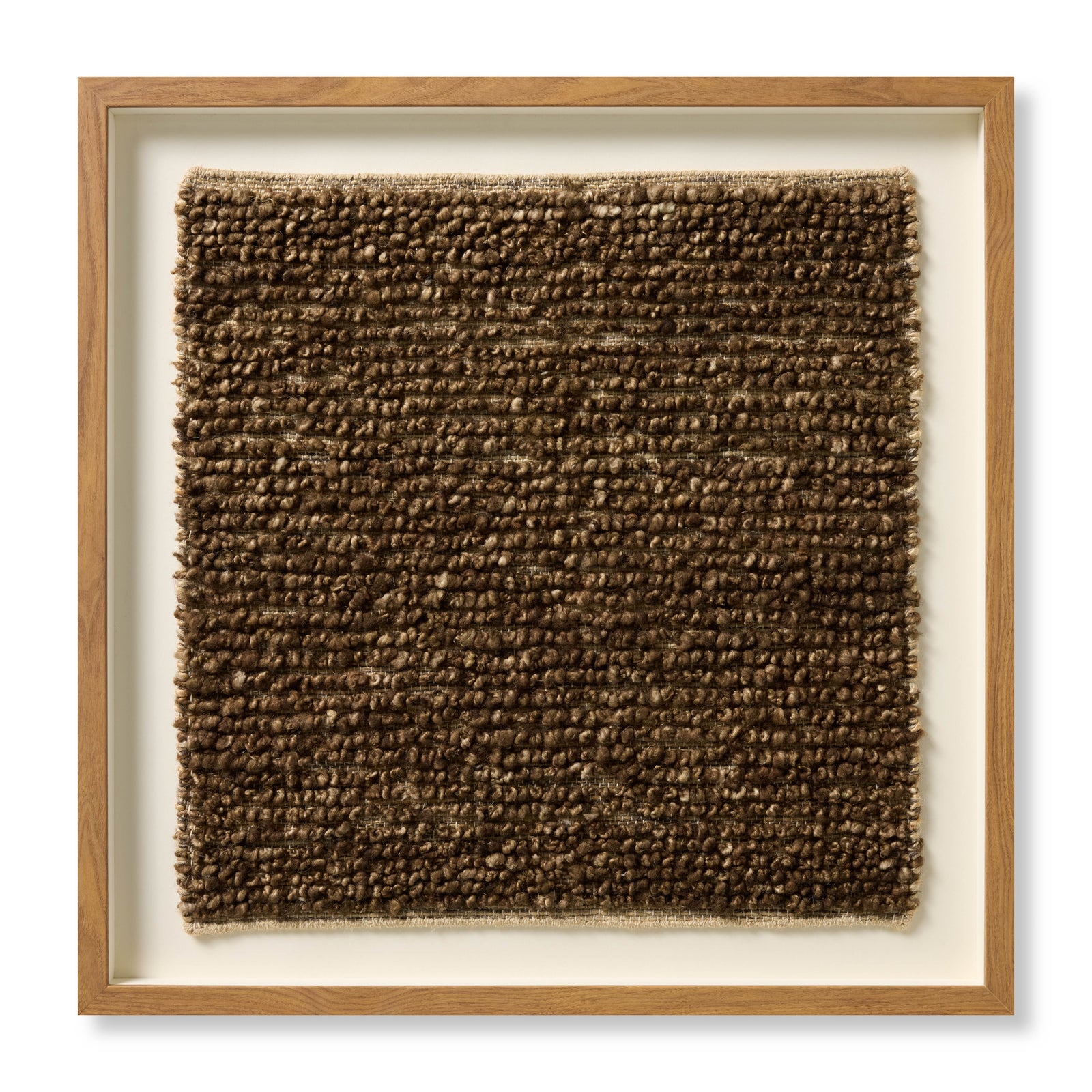 Coffee Bean Brown / Beige Rug Art — a Loloi artwork at Laurie Yapp Home.
