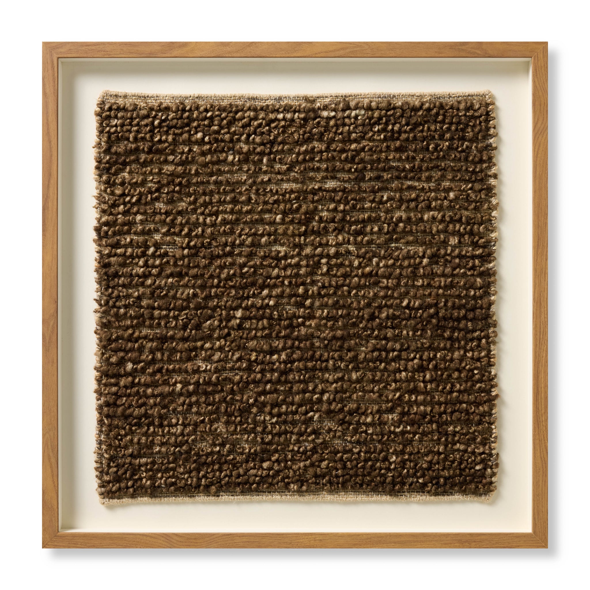 Coffee Bean Brown / Beige Rug Art — a Loloi artwork at Laurie Yapp Home.
