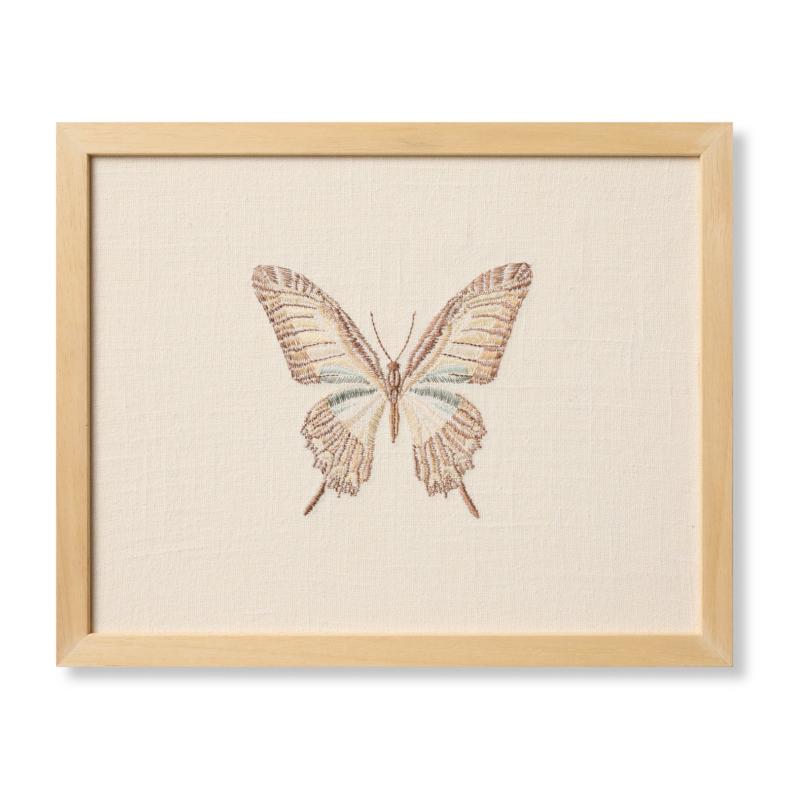 Butterfly Beige Ivory / Brown Rug Art — a Loloi artwork at Laurie Yapp Home.