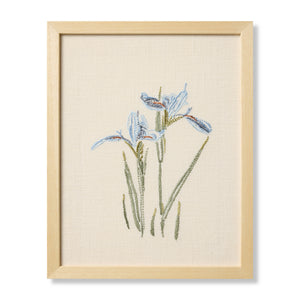 Iris Blue Blue / Green Rug Art — a Loloi artwork at Laurie Yapp Home.