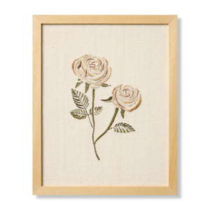 Rose Bud Beige Beige / Green Rug Art — a Loloi artwork at Laurie Yapp Home.