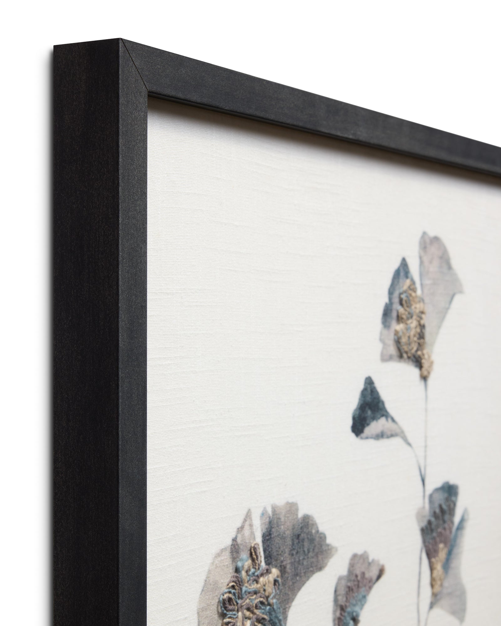 Ginkgo's Grace Dk. Grey Rug Art — a Loloi artwork at Laurie Yapp Home.