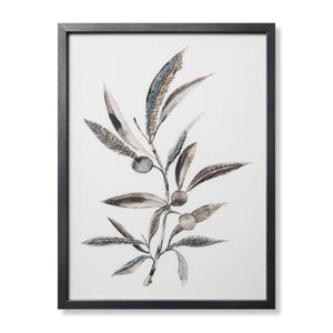 Tuscan Branches Dk. Grey Rug Art — a Loloi artwork at Laurie Yapp Home.
