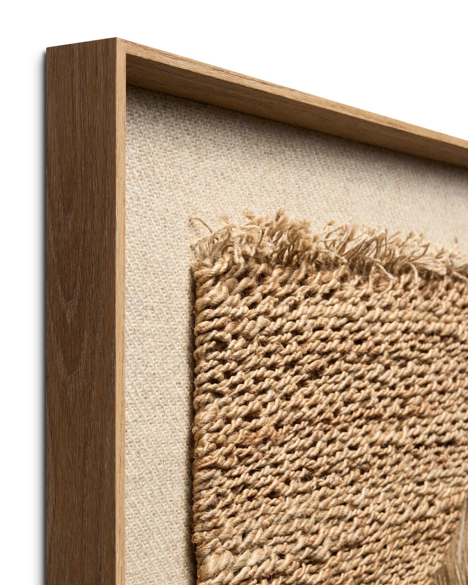 Field Natural Rug Art shown from another angle.