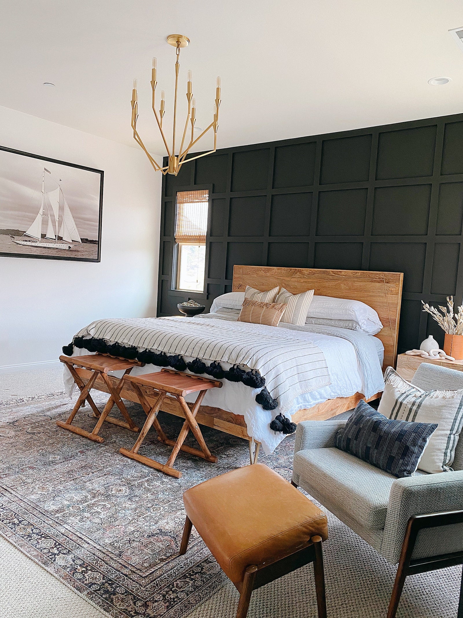 Archie Chandelier 25.25" in aged brass — a Hudson Valley chandelier for dining rooms, entries, and living rooms at Laurie Yapp Home.