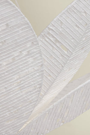 Close-up of the Azores Chandelier 40" showing the frame, arms, and shade detail.