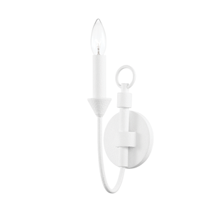 Cate Wall Sconce 4.5" shown from a second angle to highlight the arm curve and shade silhouette.