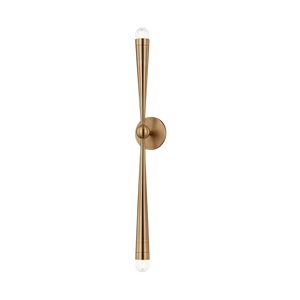 Keanu Wall Sconce — a Troy wall sconce for bathrooms, hallways, and living rooms at Laurie Yapp Home.