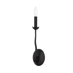 Reign Wall Sconce 5" — a Troy wall sconce for bathrooms, hallways, and living rooms at Laurie Yapp Home.