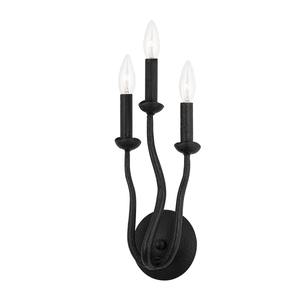 Reign Wall Sconce 7" — a Troy wall sconce for bathrooms, hallways, and living rooms at Laurie Yapp Home.