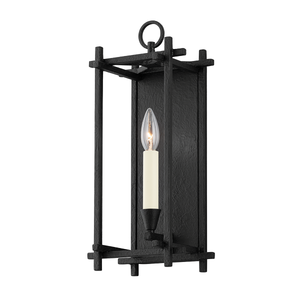Huck Wall Sconce — a Troy wall sconce for bathrooms, hallways, and living rooms at Laurie Yapp Home.
