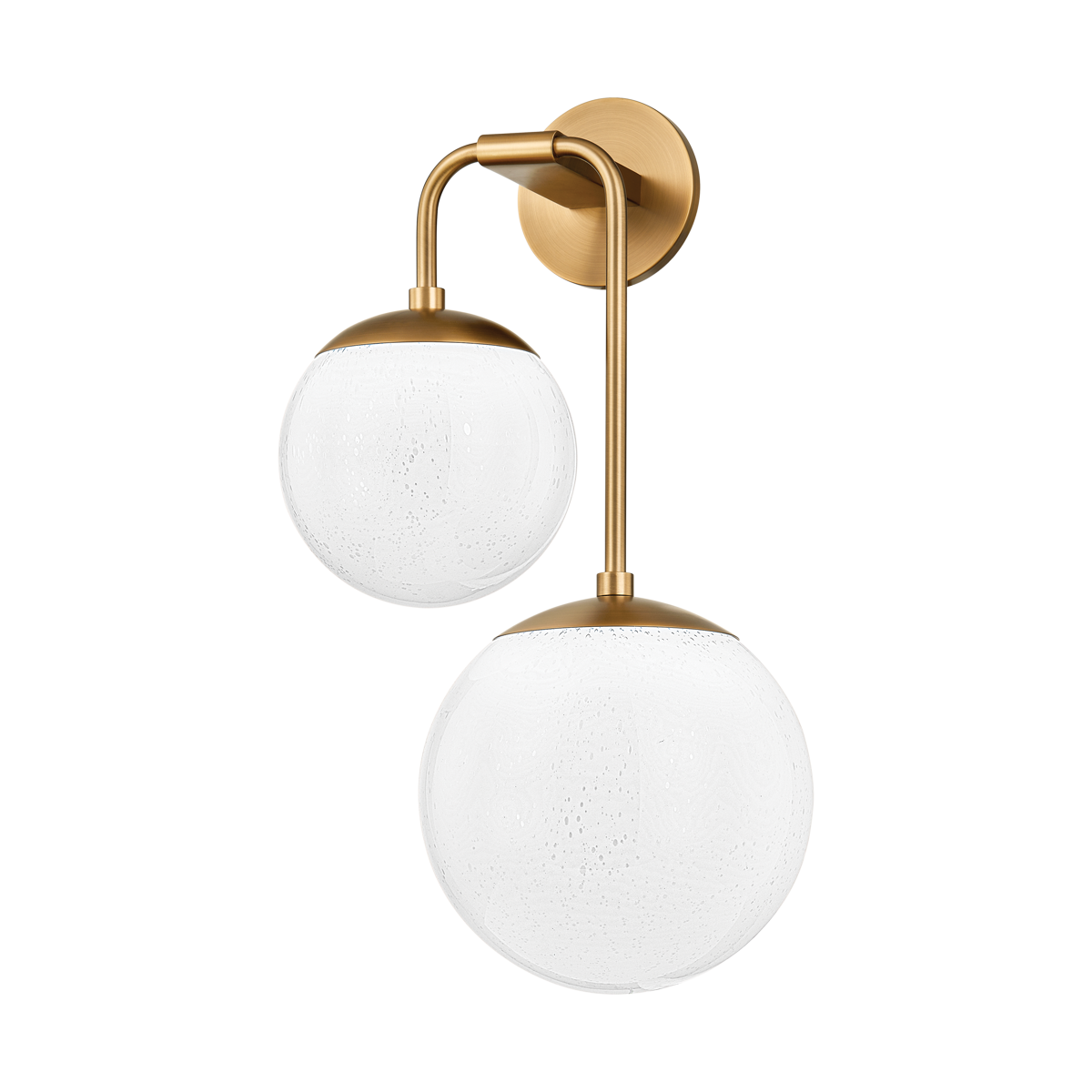 Brogan Wall Sconce — a Troy wall sconce for bathrooms, hallways, and living rooms at Laurie Yapp Home.