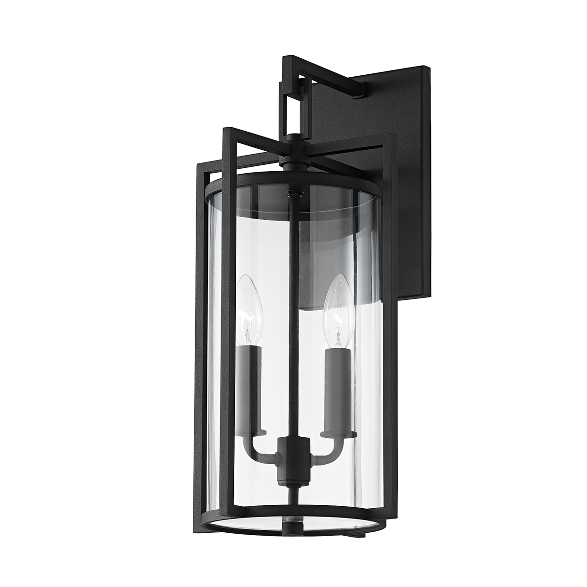 Percy Exterior Wall Sconce 9" — a Troy wall sconce for bathrooms, hallways, and living rooms at Laurie Yapp Home.