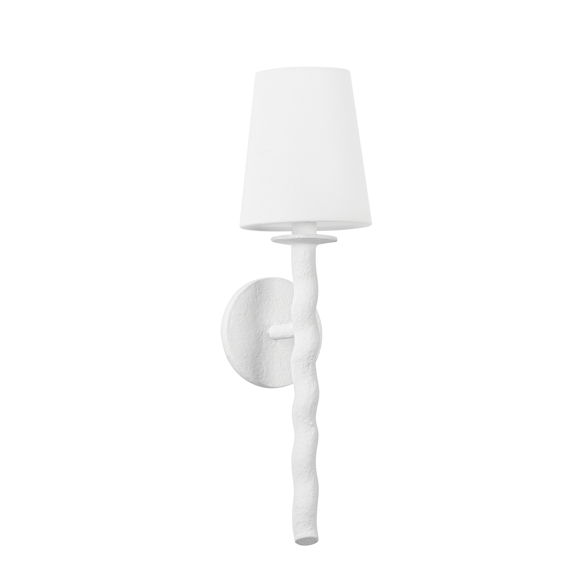 Alvaro Wall Sconce — a Troy wall sconce for bathrooms, hallways, and living rooms at Laurie Yapp Home.