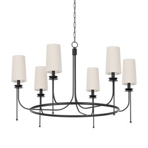 Calder Chandelier — a Troy chandelier for dining rooms, entries, and living rooms at Laurie Yapp Home.
