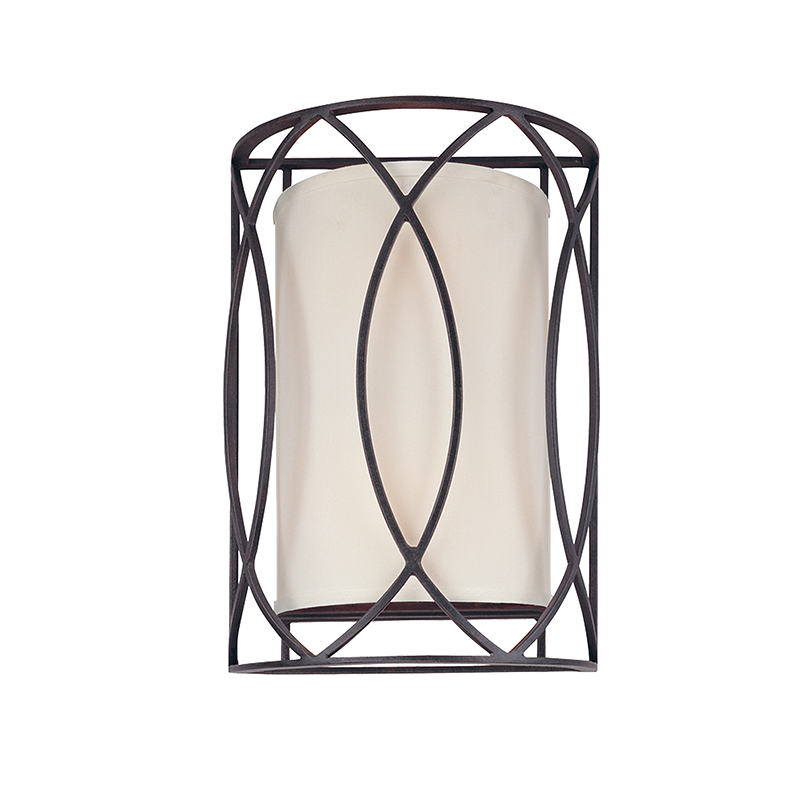 Sausalito Wall Sconce — a Troy wall sconce for bathrooms, hallways, and living rooms at Laurie Yapp Home.